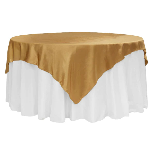 Satin Table Overlays