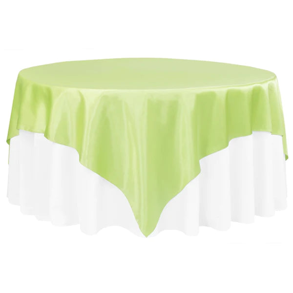 Satin Table Overlays