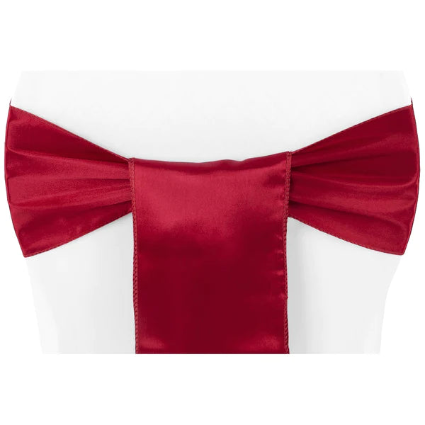 Satin Chair Sash