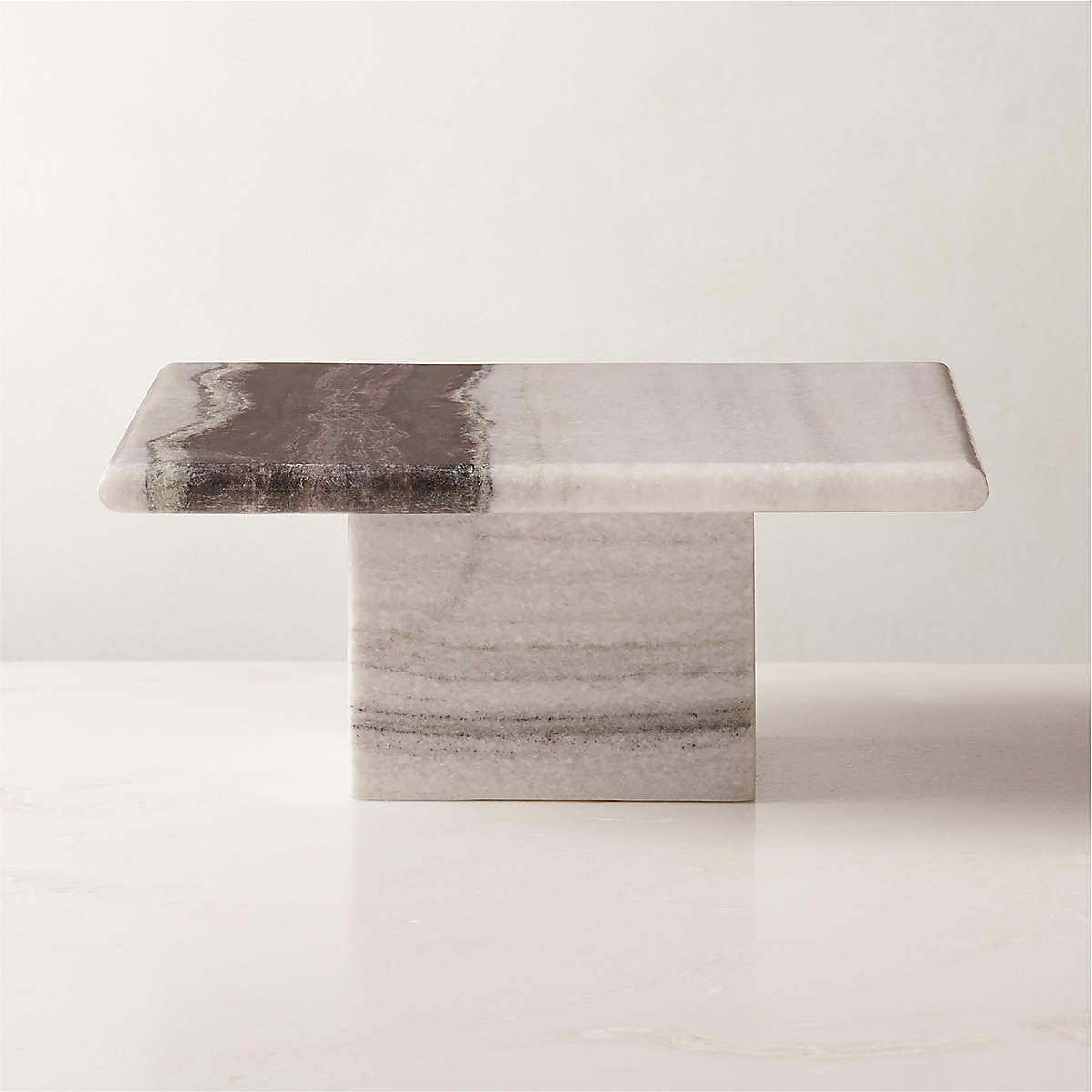 Square Marble Cake Stand/Server