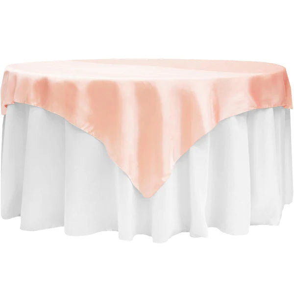 Satin Table Overlays