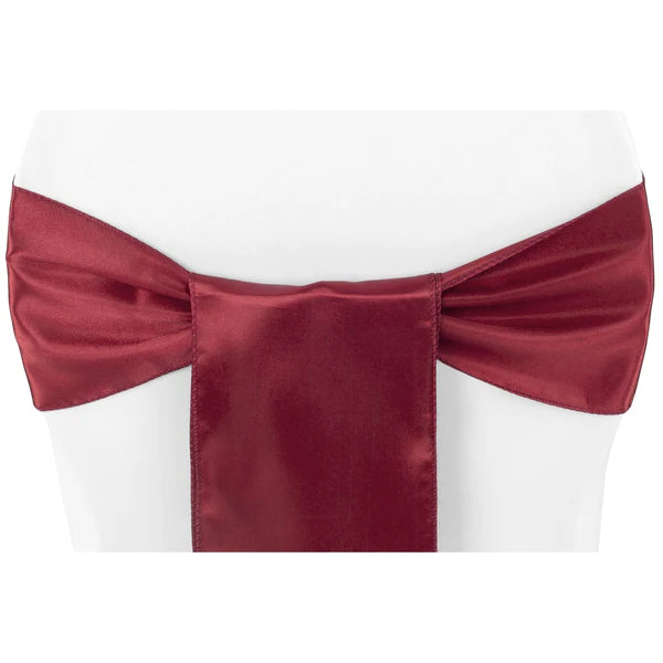 Satin Chair Sash