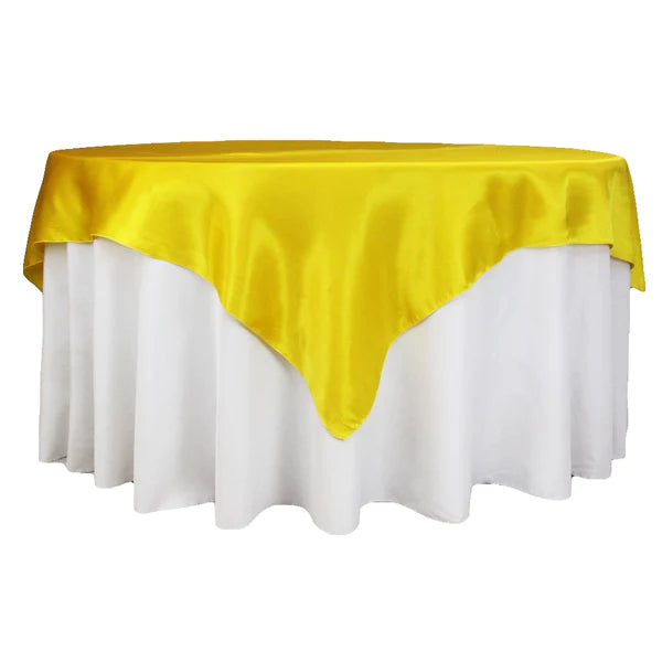 Satin Table Overlays