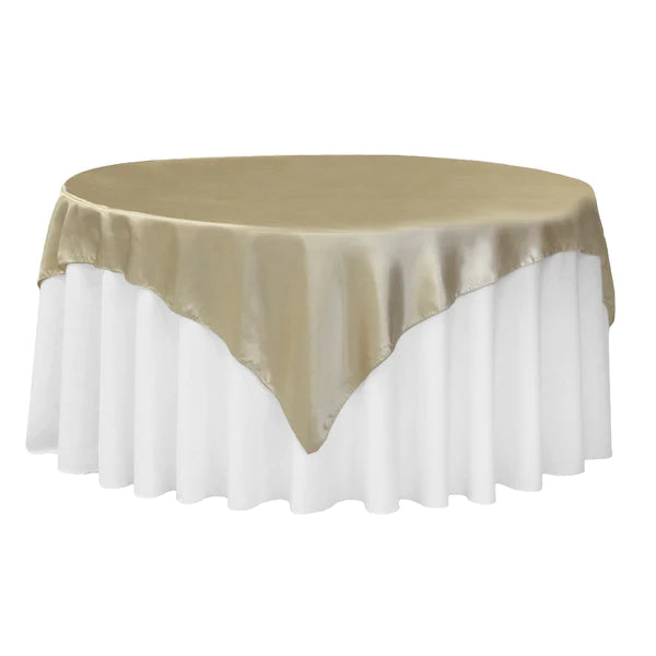 Satin Table Overlays