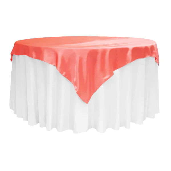Satin Table Overlays