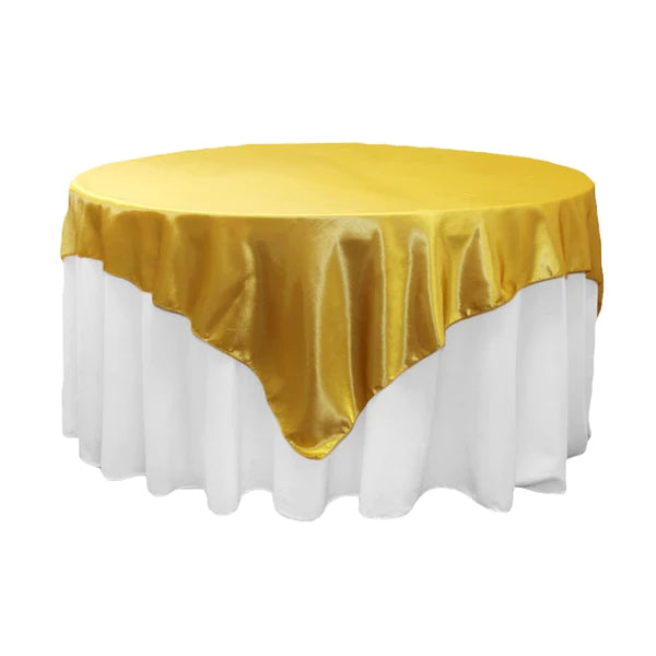 Satin Table Overlays