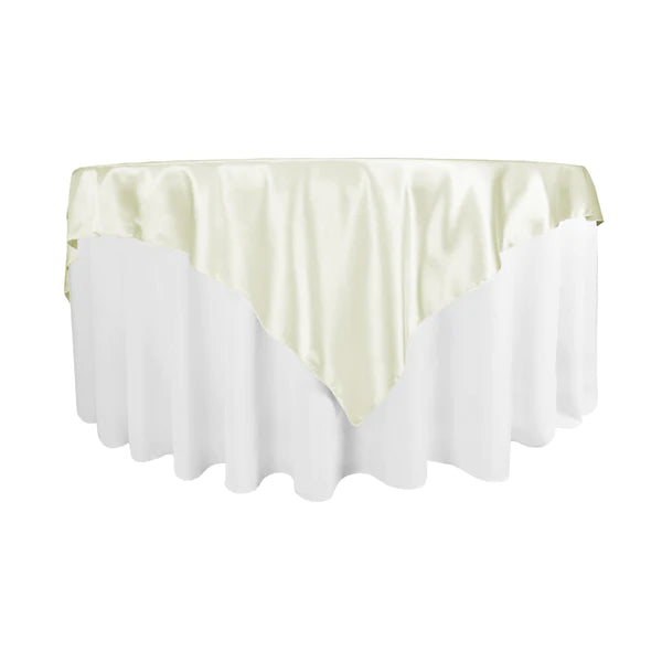 Satin Table Overlays