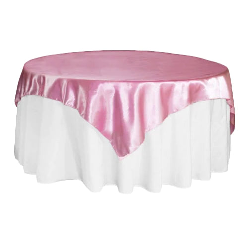 Satin Table Overlays