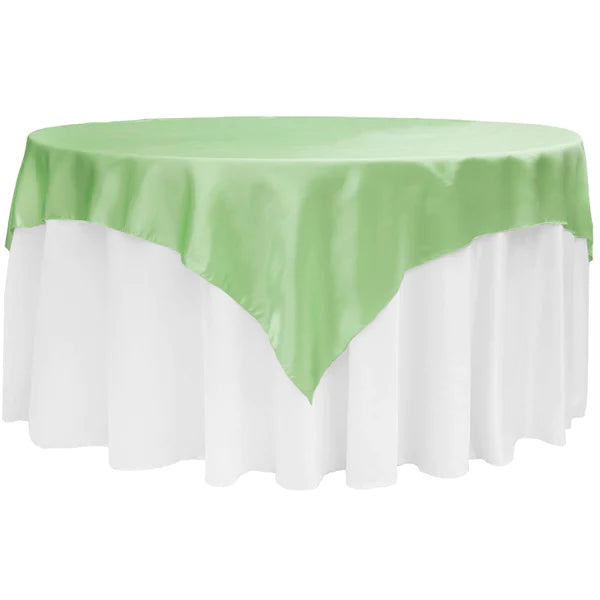 Satin Table Overlays