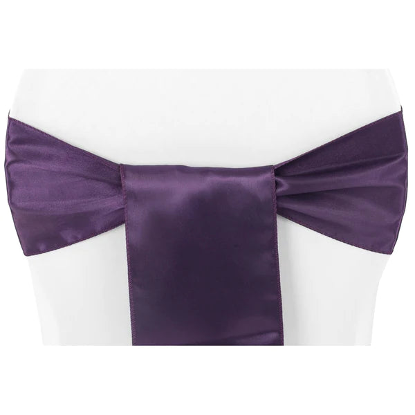 Satin Chair Sash