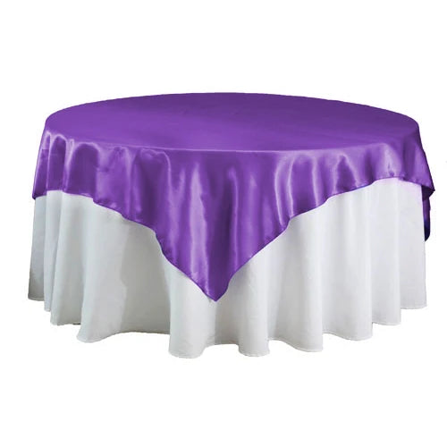 Satin Table Overlays