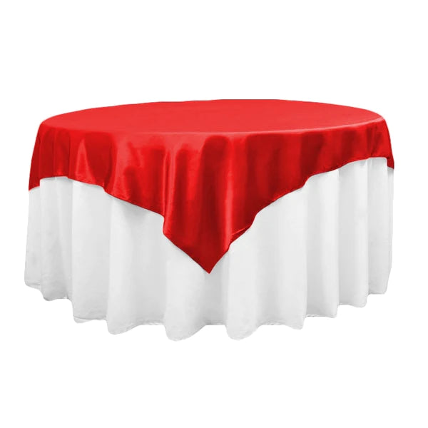 Satin Table Overlays