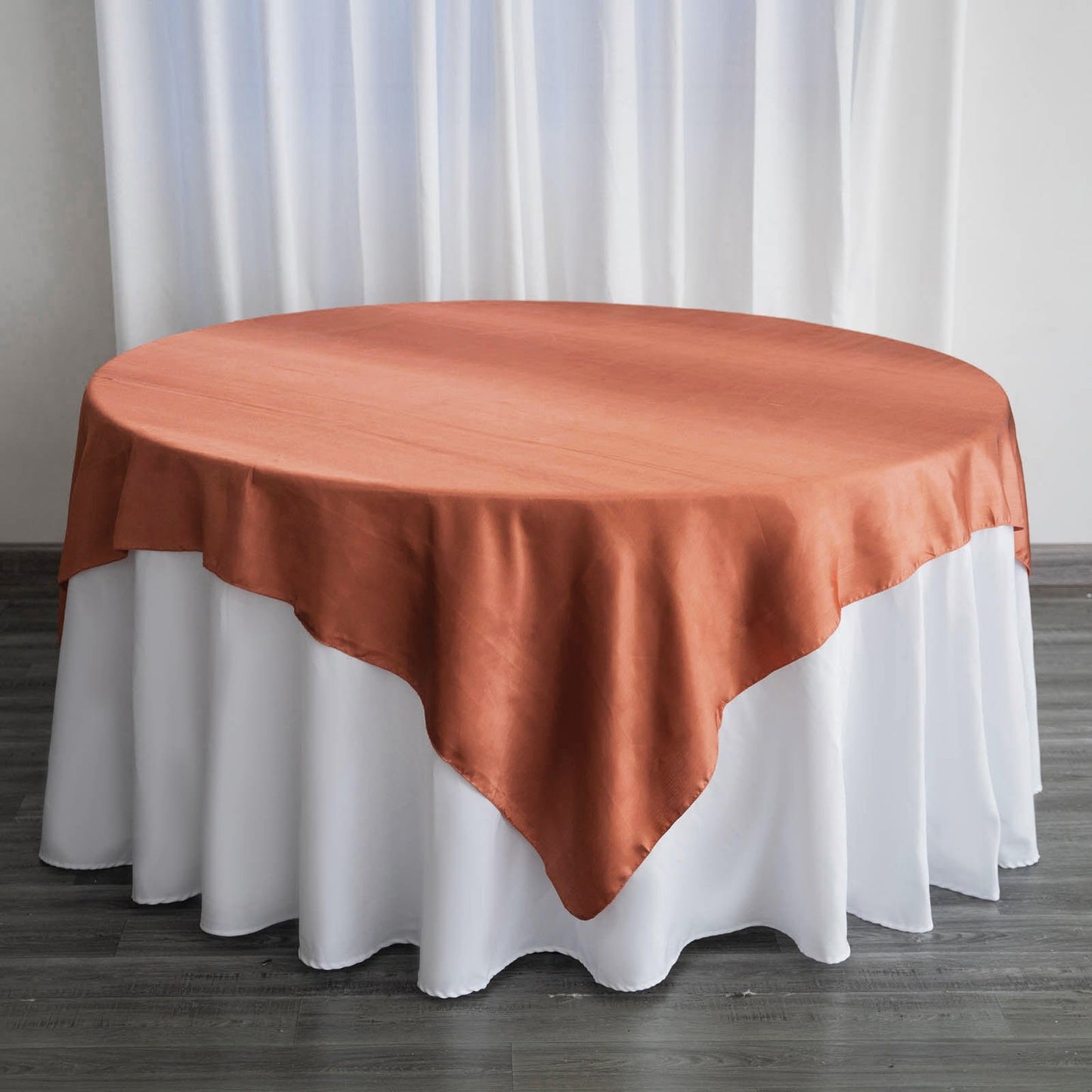 Satin Table Overlays