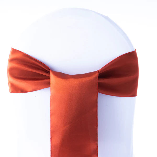 Satin Chair Sash