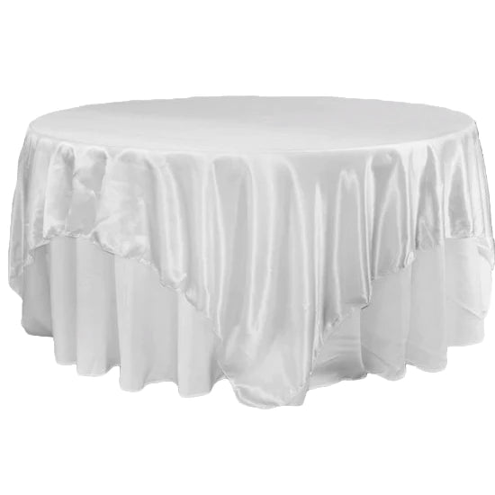 Satin Table Overlays