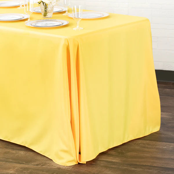 Rectangular Polyester Table Linens