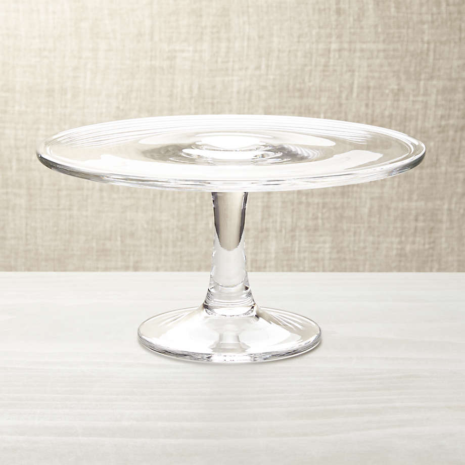 Glass Cake Stand Pedestal