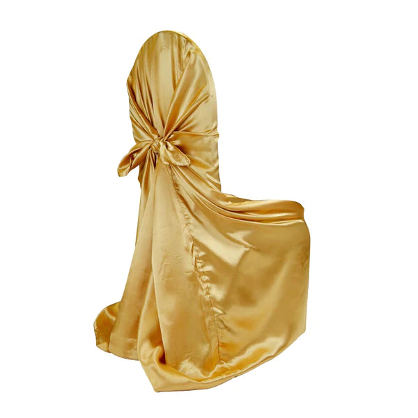 Universal Satin Self Tie Chair Cover